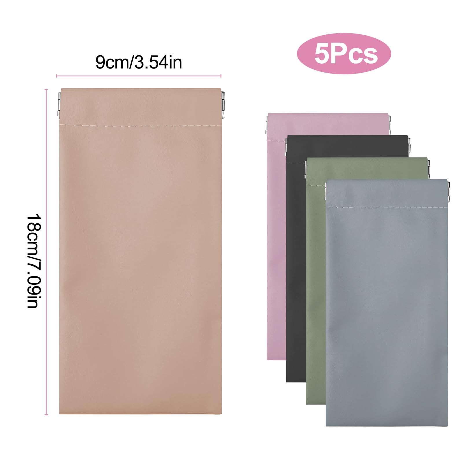 Newpop 5 sztuk Etui na okulary