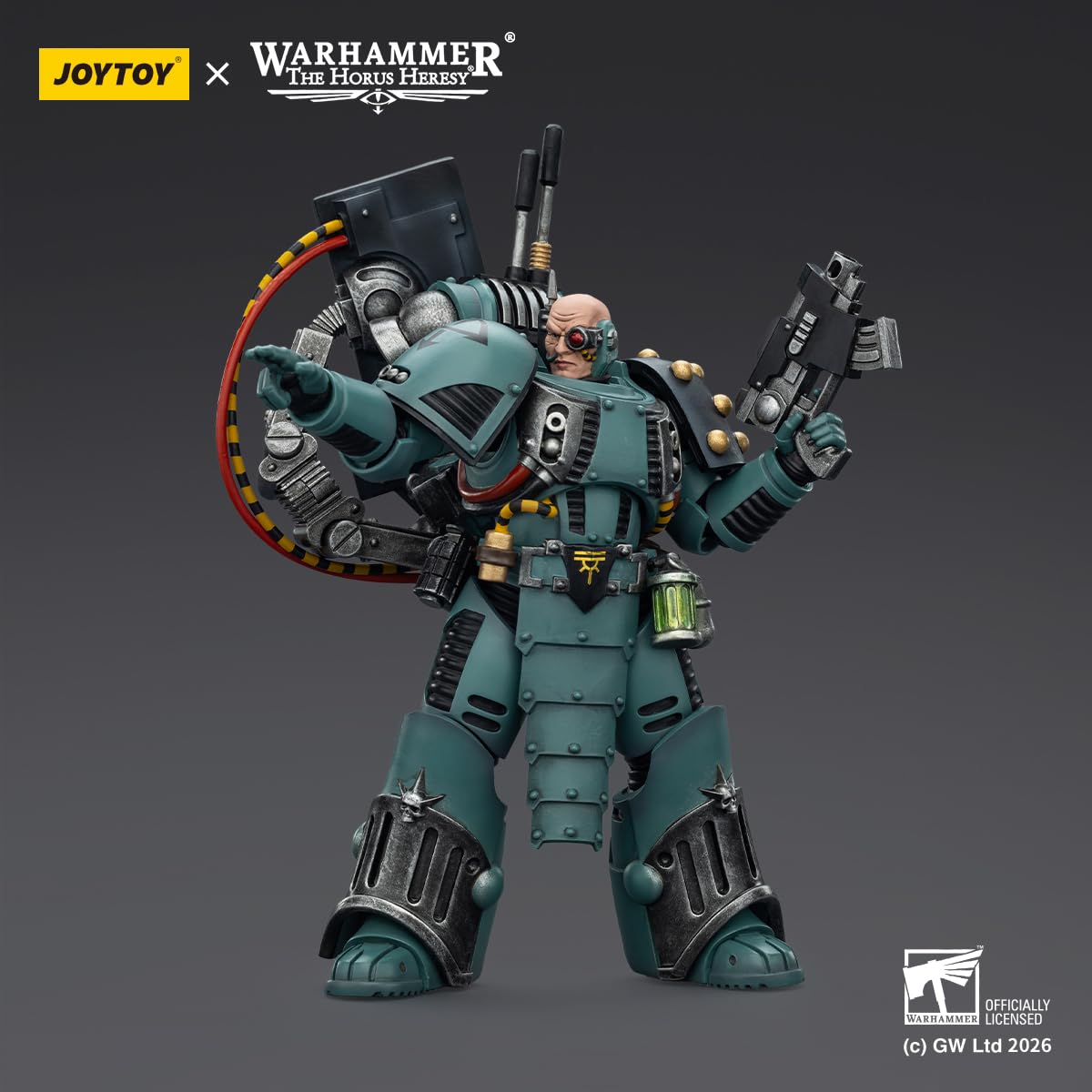 TOYVERSE JOYTOY Warhammer The Horus Heresy 1/18 Sons of Horus Siege Breaker Action Figure 12,3 cm 26 punti di articolazione estremamente mobile con parti intercambiabili, modello da collezione per