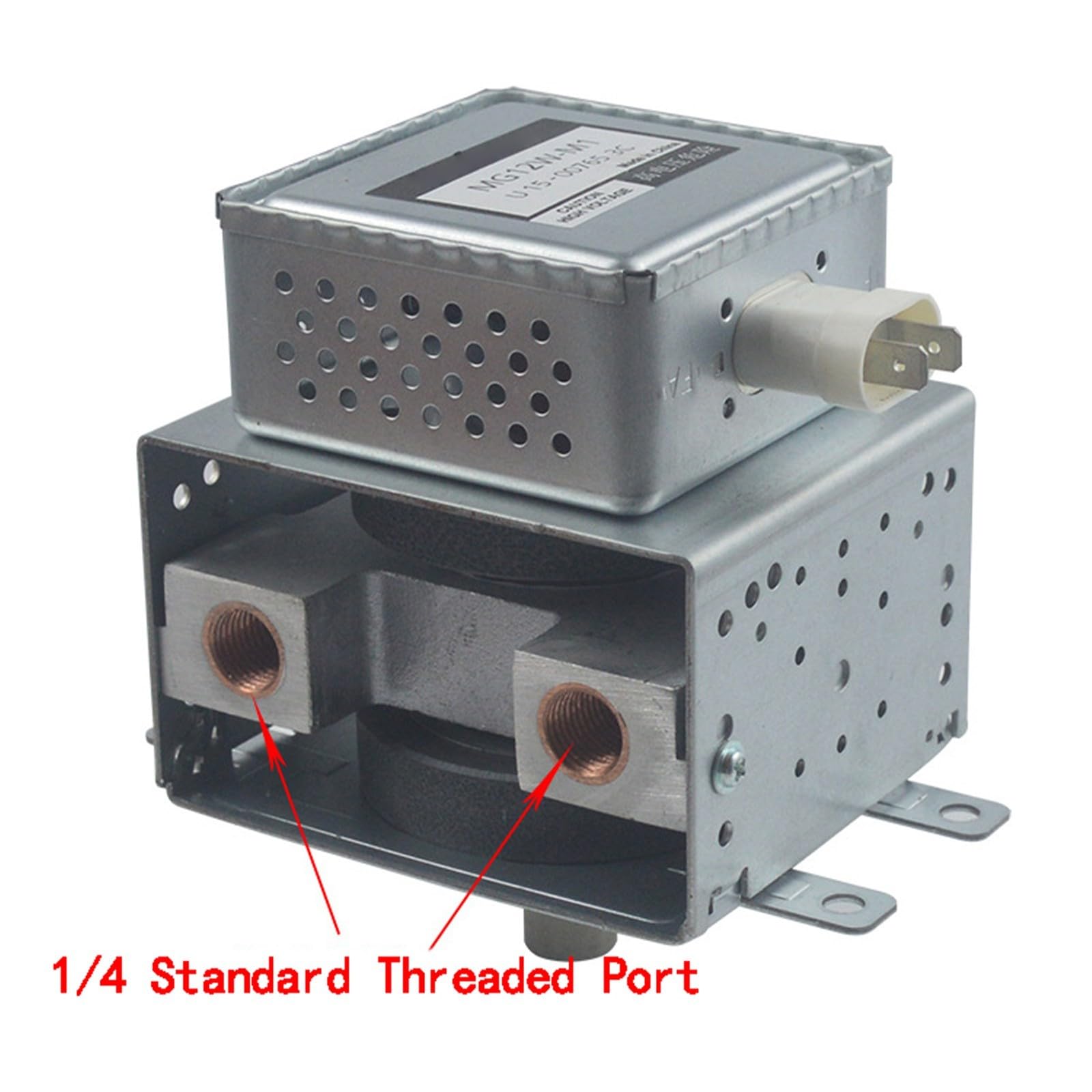 Microonde MG12W, emettitore da 1250 W, texture metallica, adatto per elettrodomestici da cucina, soluzione di riscaldamento