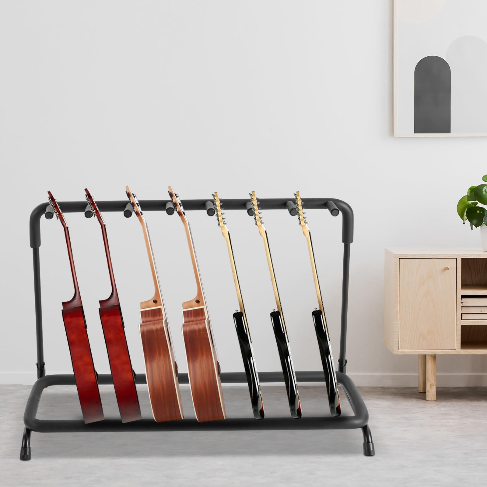 Supporto Per Chitarra Supporto Per Chitarra Pavimento Supporto Per Chitarra Pieghevole Supporto Multiple Pedane Chitarra (7