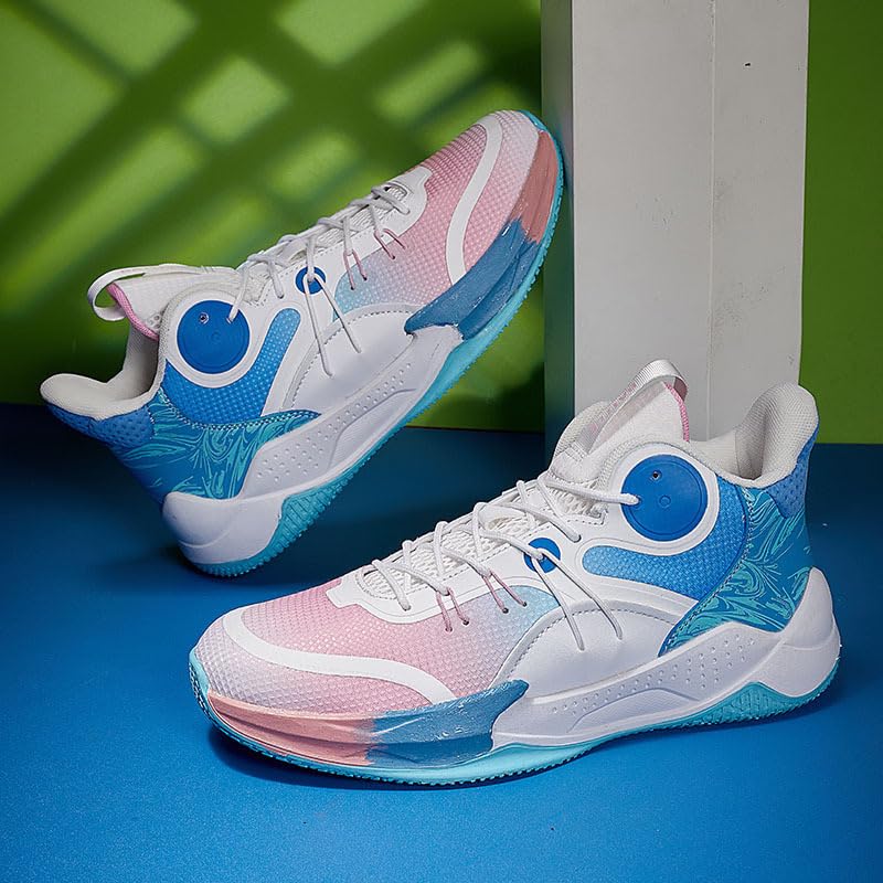 Zapatillas de baloncesto para hombre con rebote y suela antideslizante 6