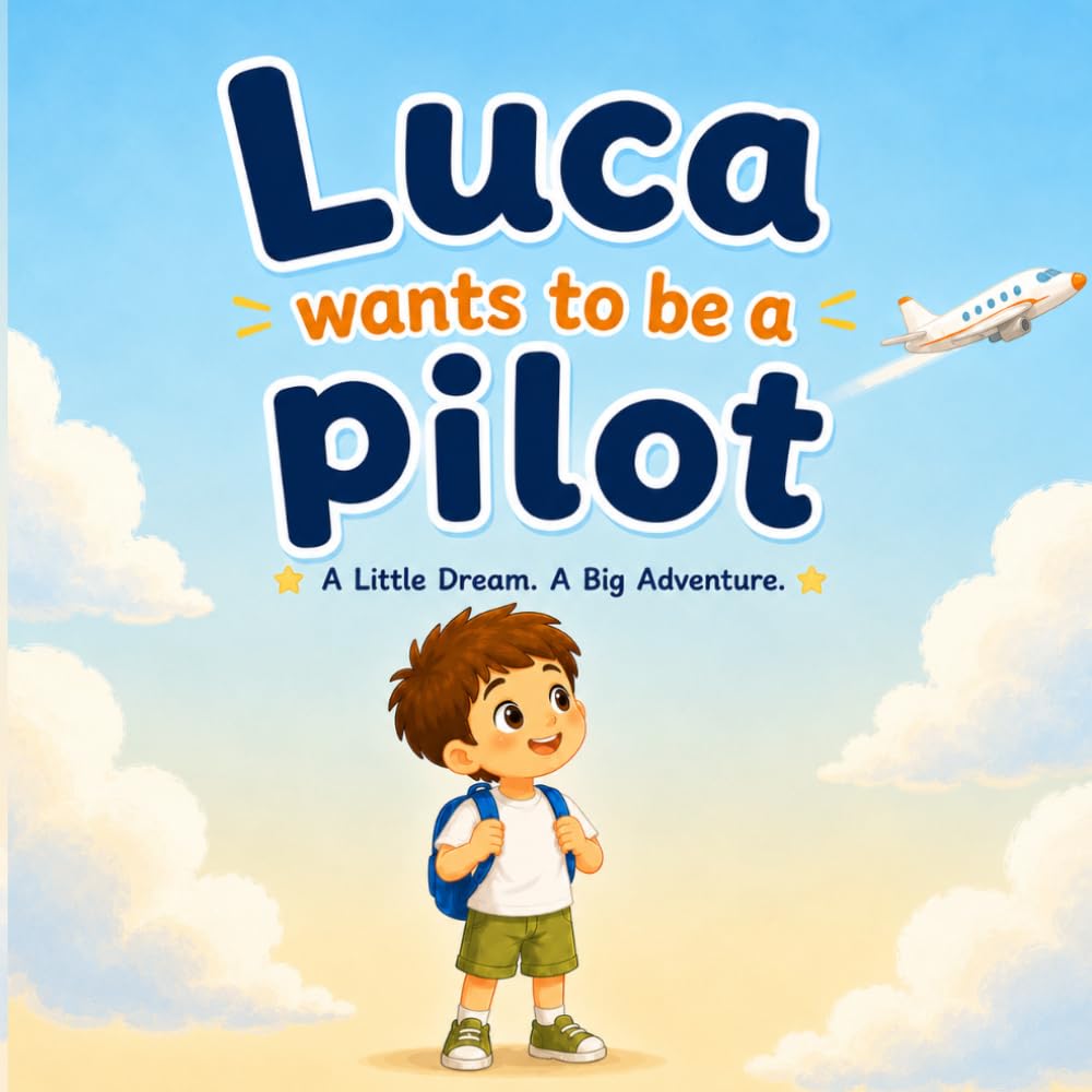 Luca wants to be a Pilot: A Little Dream. A Big Adventure