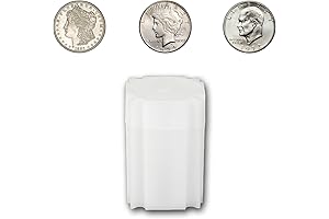 Large Silver Dollar Storage Tube for 20x 38mm Morgan, Peace, and Ike Silver Dollars