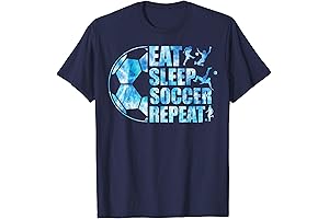 Eat Sleep Soccer Repeat Boys Youth Kids T-Shirt