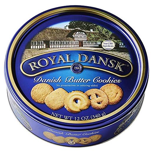 Royal Dansk Danish Cookie Selection, No Preservatives or Coloring Added, 12 Ounce