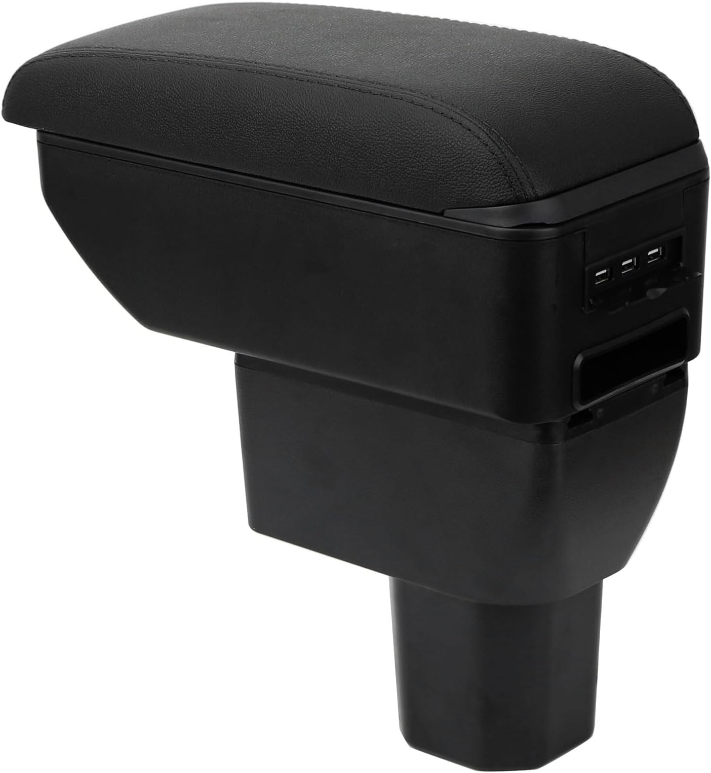 Armrest Compatible with Suzuki Ignis 2017-2025 Center Console Organizer Armrests Double Layer Storage Space Usable for Elbow Support