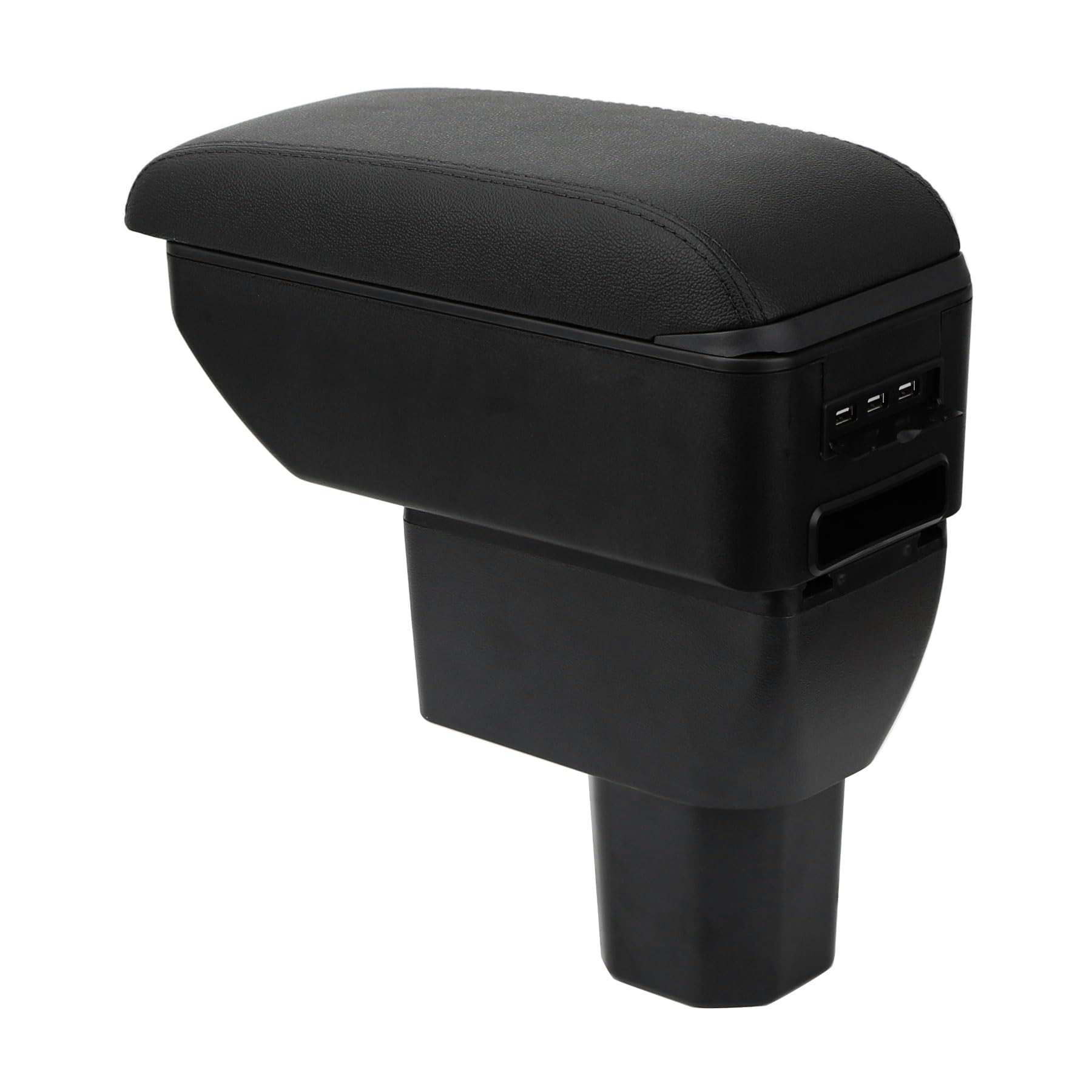 Armrest Compatible with Suzuki Ignis 2017-2023 Center Console Organizer Armrests Double Layer Storage Space Usable for Elbow Support
