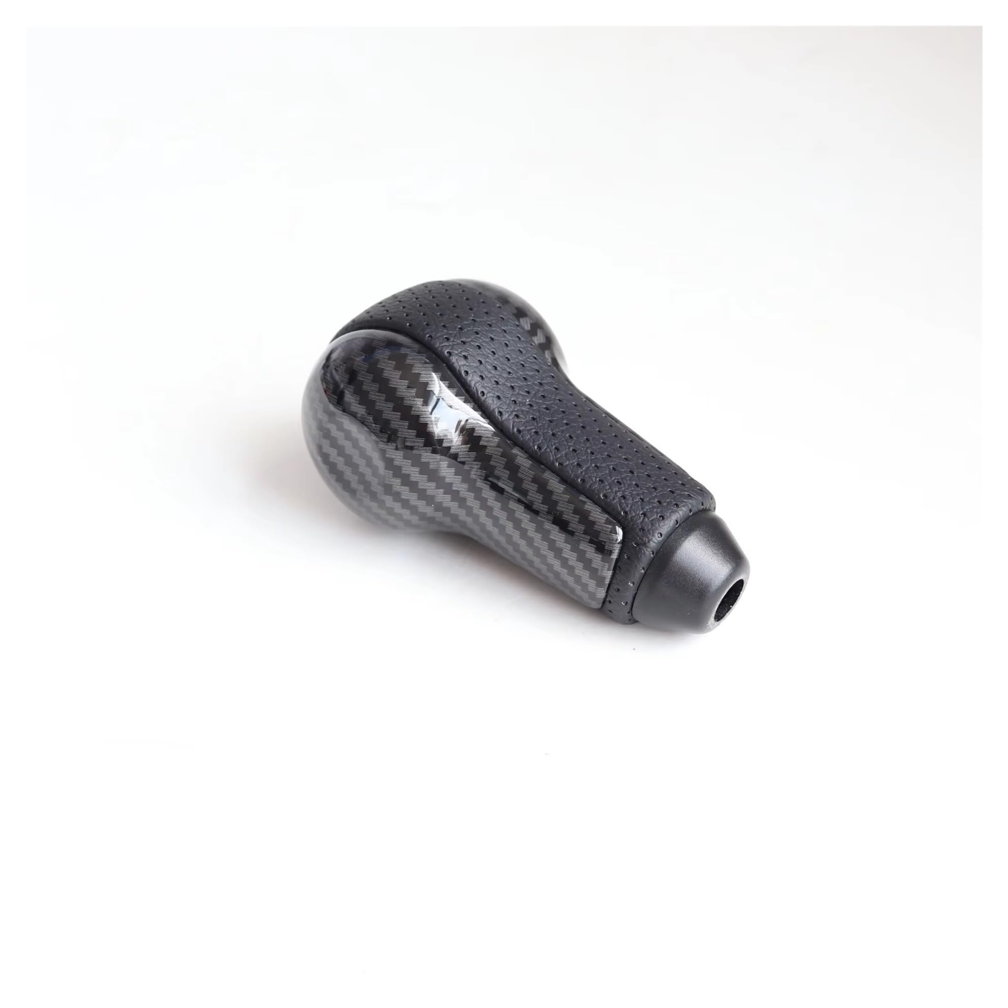 KOEHXJ Shift Gear Knob Cover for Nissan for Qashqai 2006-2013 Shift Handball Automatic Transmission Head Leve Gear(Carbon Fiber Color)