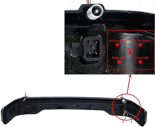 Miniatura 5 de TCT-MOTORPARTS King Tour Pack - Lámpara trasera de freno para Harley Touring Electra Road Glide Ultra Classic FLHTCU FLTRX 2014-2025