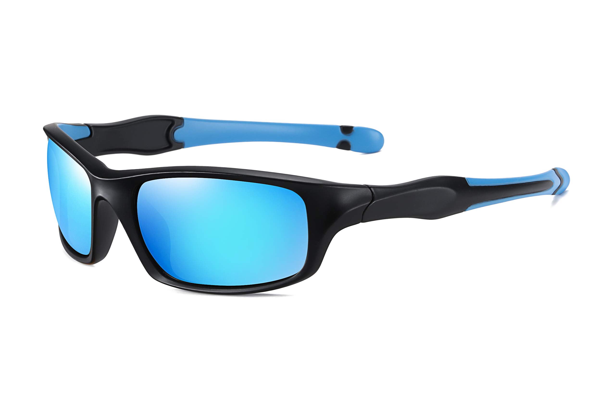 SKILEC Gafas de Sol Hombre Mujer Polarizadas TR90 - Gafas Running, Gafas Ciclismo Hombre ideales para Deporte, MTB, Golf, Bicicleta Gafas de Sol Deportivas Protección 100% UV400