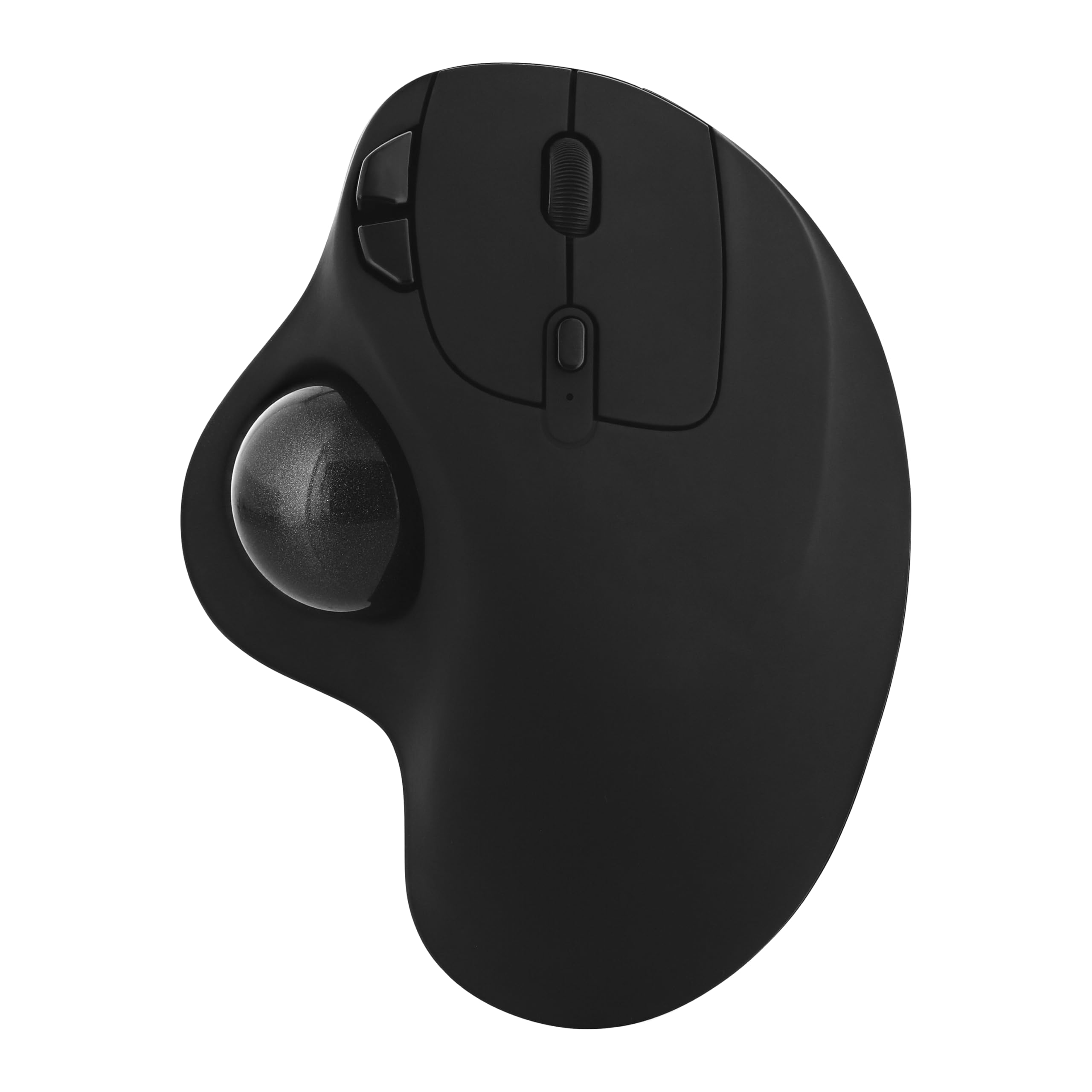 T'nB - Souris Trackball Rechargeable sans Fil, Bluetooth avec 6 Commandes, Design Ergonomique, Précis et Fluide - Noir
