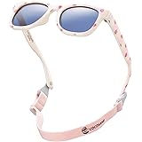 COCOSAND Flexible Polarized Baby Sunglasses with Strap UV Protection for Toddler Infant Girl Boy Age 0-24 Months