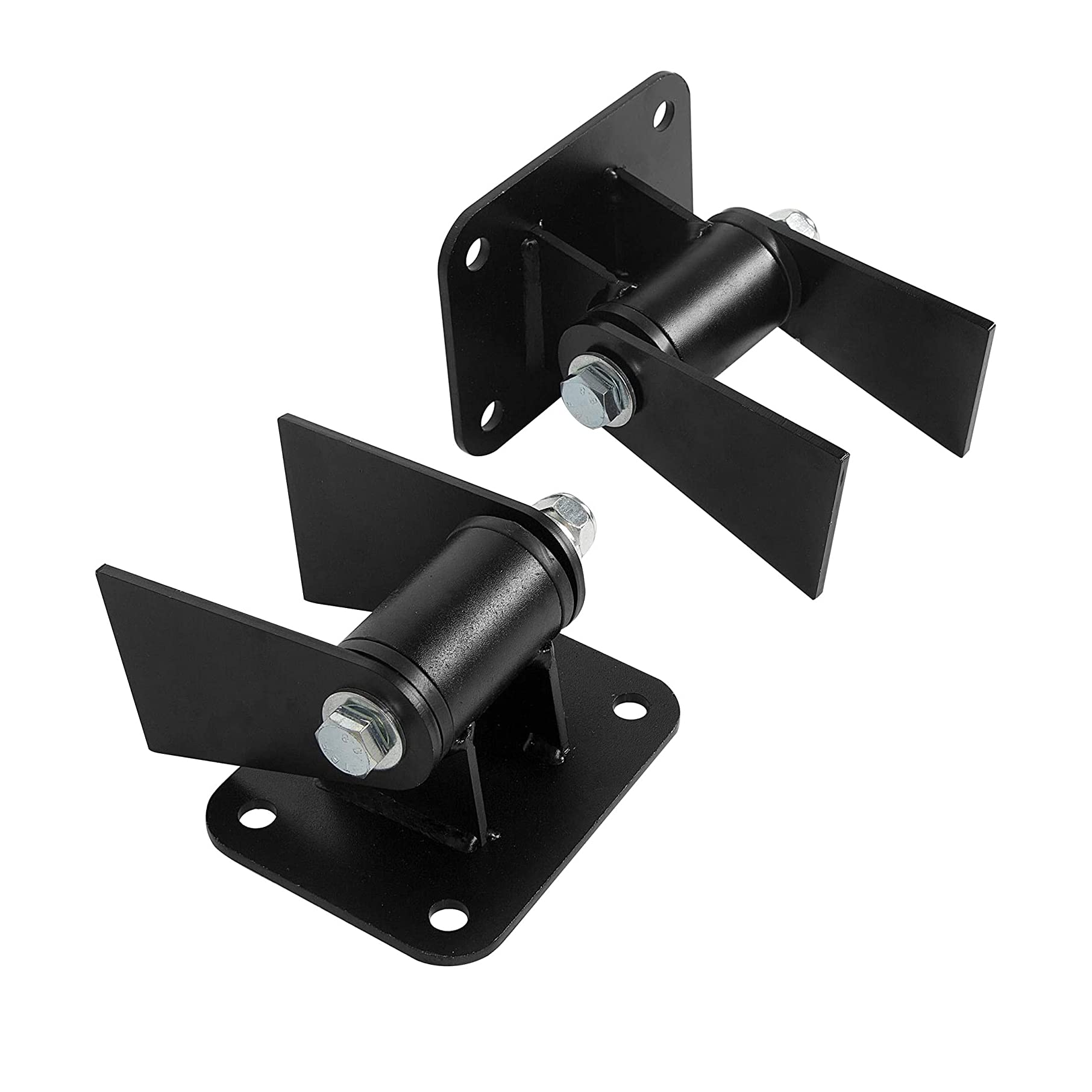 KUAFU Ls Swap Motor Mount Compatible with Chevy Chevrolet LS Series LS1 LS2 LS3 LS6 LS7 Universal LS Engine Motor Mounts Conversion Swap
