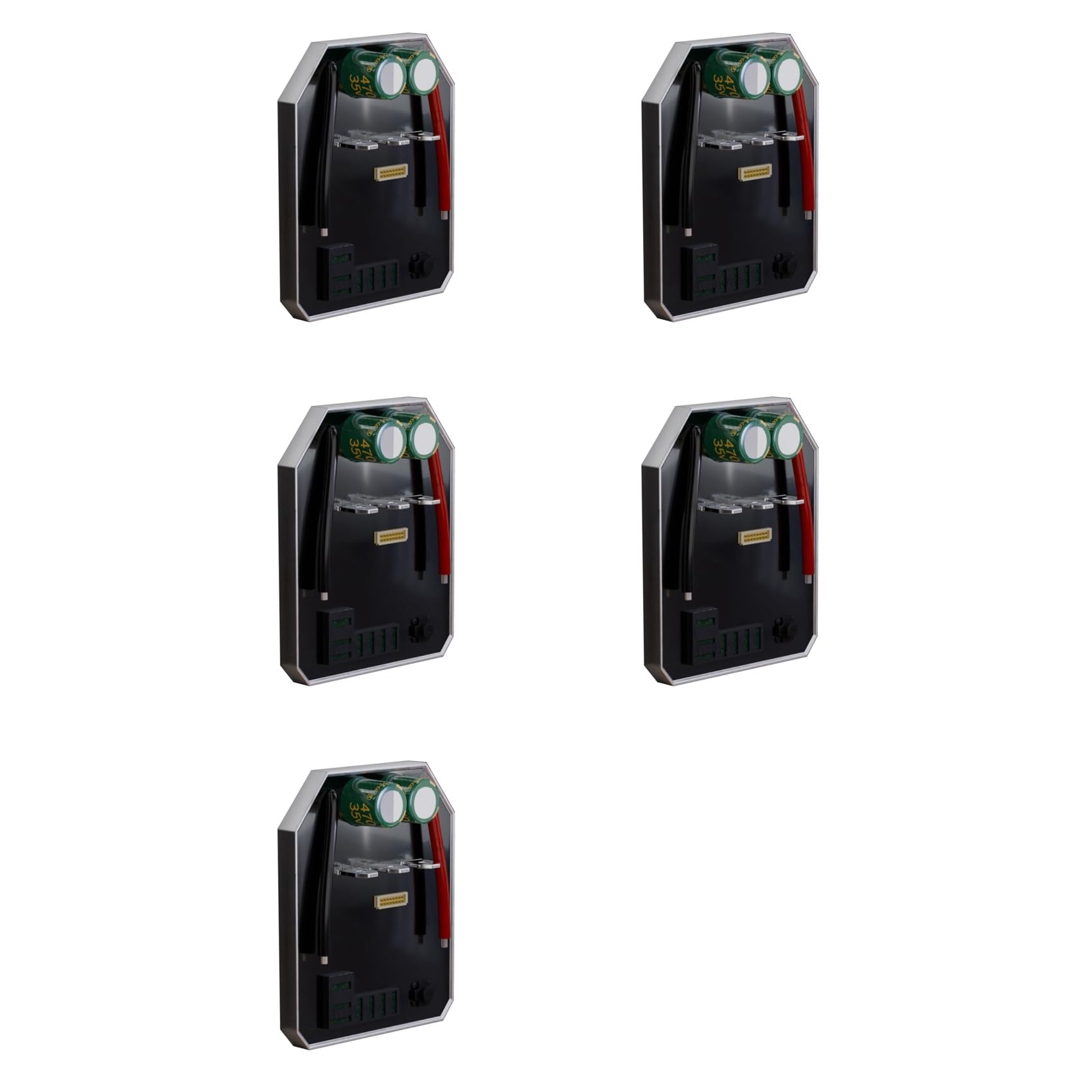 Jnchdghwa As Shown 5X 50A Electric Wrench Controller Board Aluminum Shell Brushless Lithium Speed Switch Speed Switch Electric Wrench Board