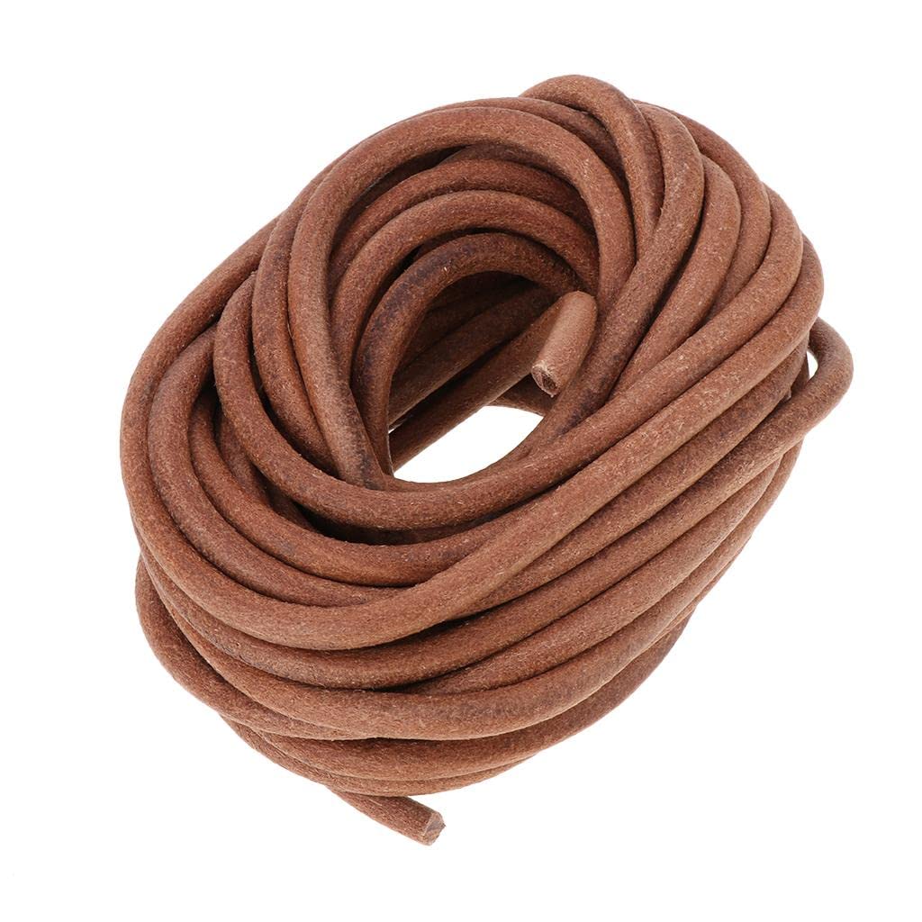 10m Runde Schnür Band Riemen Schnur für Armband, 8 mm