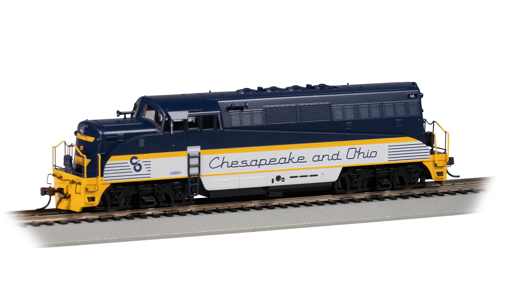 Bachmann Trenes - Locomotora equipada EMD BL2 DCC - Chesapeake & Ohio #85 - Escala Ho