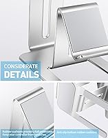 Vista 6 de Soporte para controlador soporte universal de aluminio de 2 niveles, accesorios para decoración de escritorio de juegos de PC, regalos