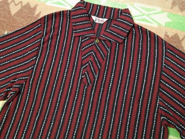 Amazon.co.jp: Dead-Stock Bud Berma 50s Cotton Knit Shirt /50