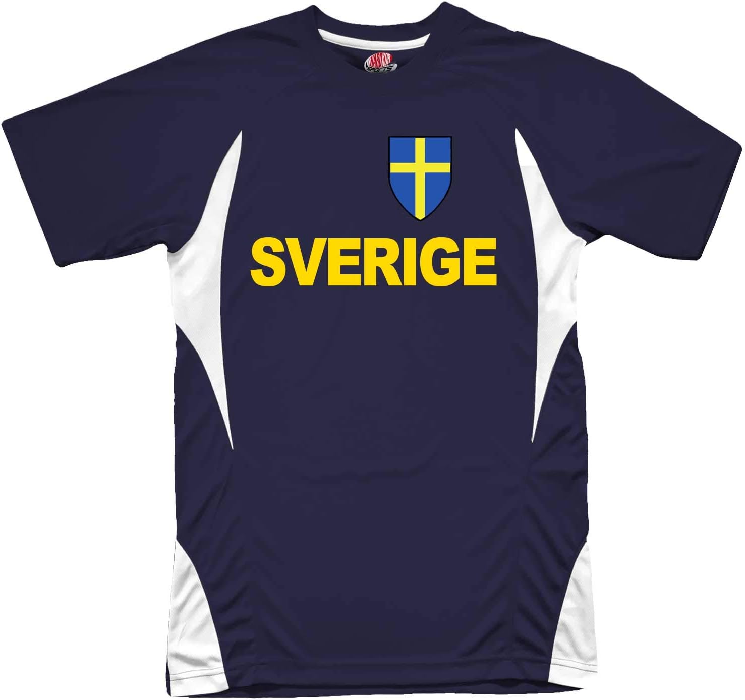 Custom Sverige Soccer Jersey Personalized with Your Names and Numbers