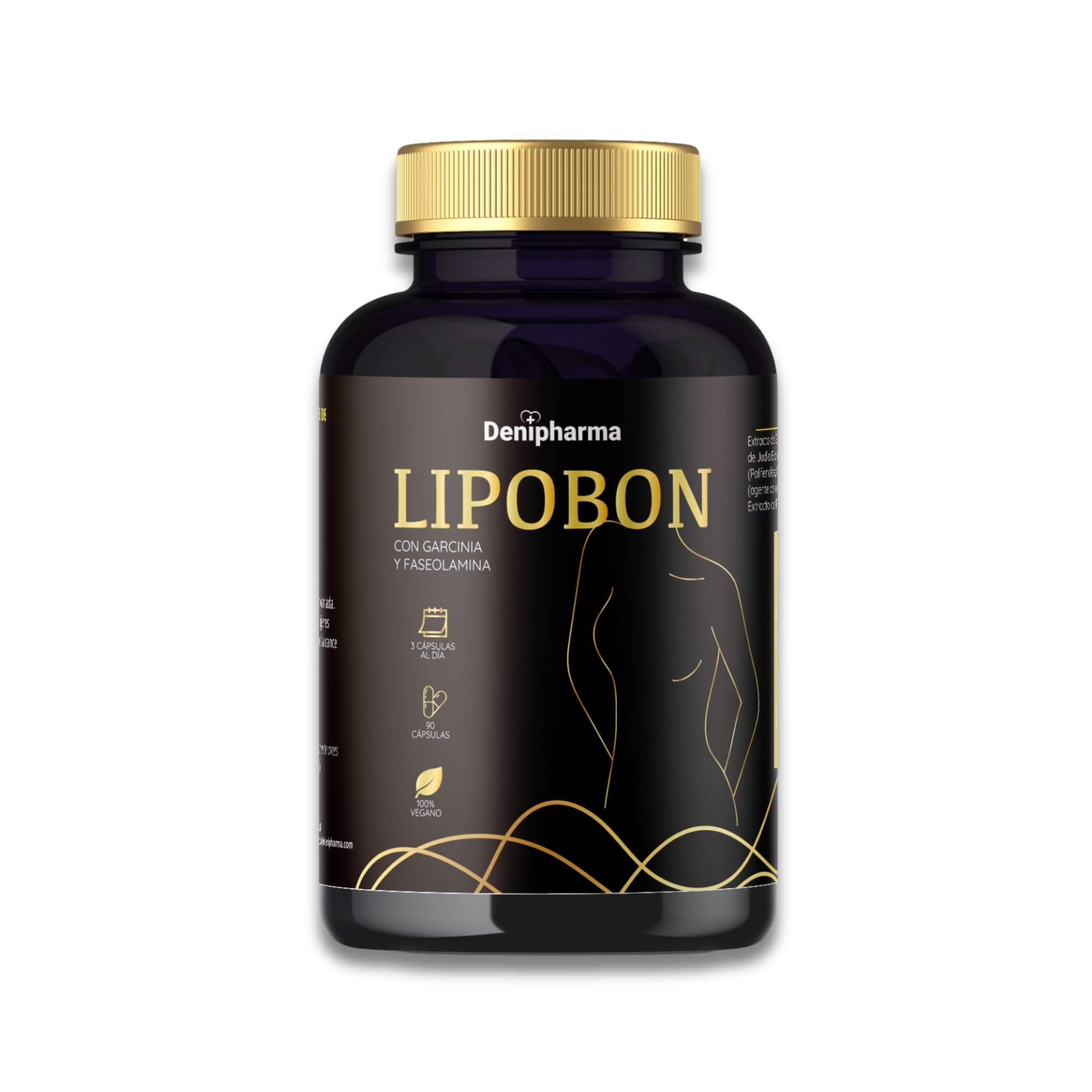 LIPOBON - Garcinia Cambogia, Té Verde y Phaseolus Vulgaris – Apoyo Metabólico -Perdida de peso - Bienestar Corporal - Contribuye a un metabolismo activo - Hombres y Mujeres