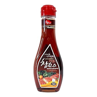 WOORI Cham Sauce Korean BBQ Dipping Sauce, 10.6 oz | Korean BBQ dipping sauce, bulgogi marinade, soy based, sweet tangy flavor, pork belly, kalbi, onion salad