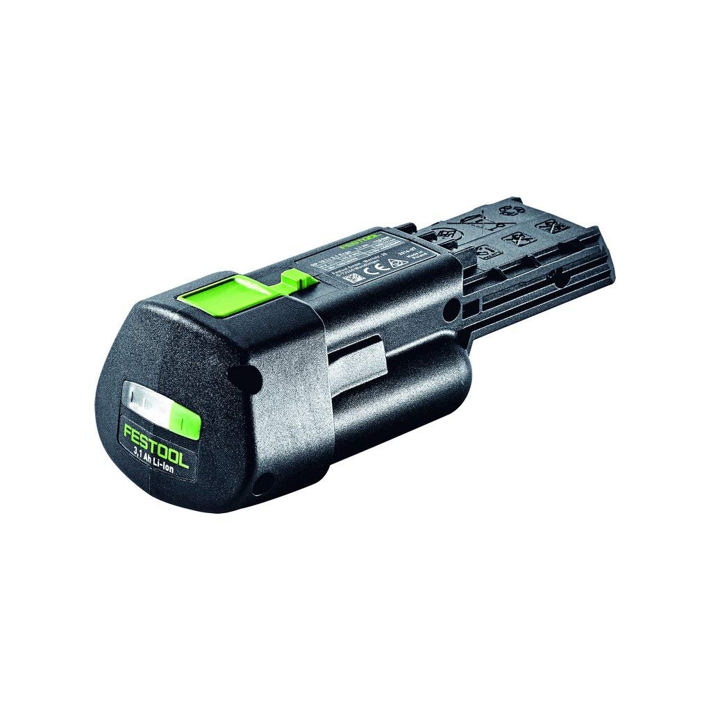 Festool Steel Grey 3.1 Ah Li-Ion Ergo Battery Pack, 18 Volt