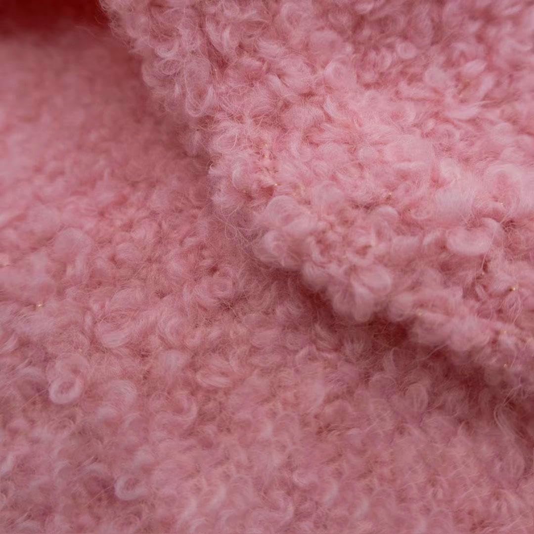 5/10/20 Rollos 50 g Hilo Bouclé de Colores, Hilo de Crochet de Lana Mezclada, para Tejer Suéteres, Bufandas y Mantas a Mano
