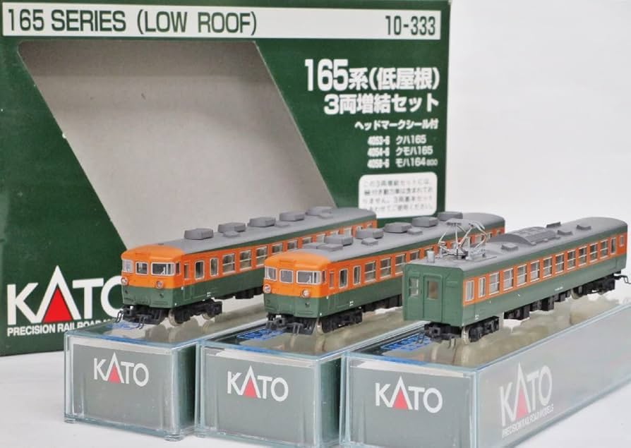 Amazon.co.jp: KATO 10-333 165系（低屋根）3両増結セット【D