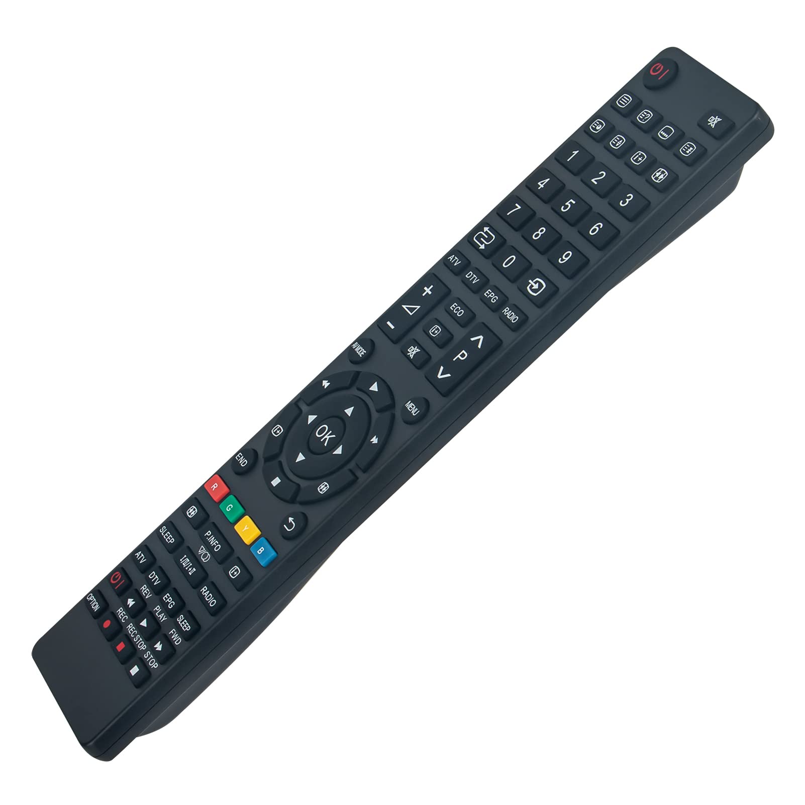 ALLIMITY DH-1710 sostituzione telecomando per Sharp Aquos TV LC-32FI5342E LC-32FI5442E LC-32HI5232E LC-32HI5432E LC-40FI5242E LC-40FI5442E LC-49FI5242E LC-49FI5542E LC-32FI5242E