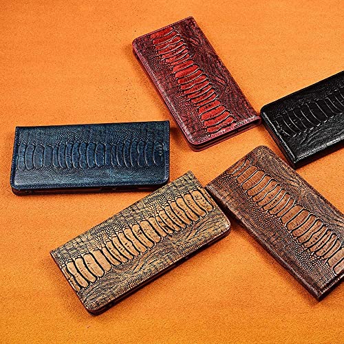 Funda iPhone 12 Pro de cuero negro elegante para reuniones y viajes de negocios 5