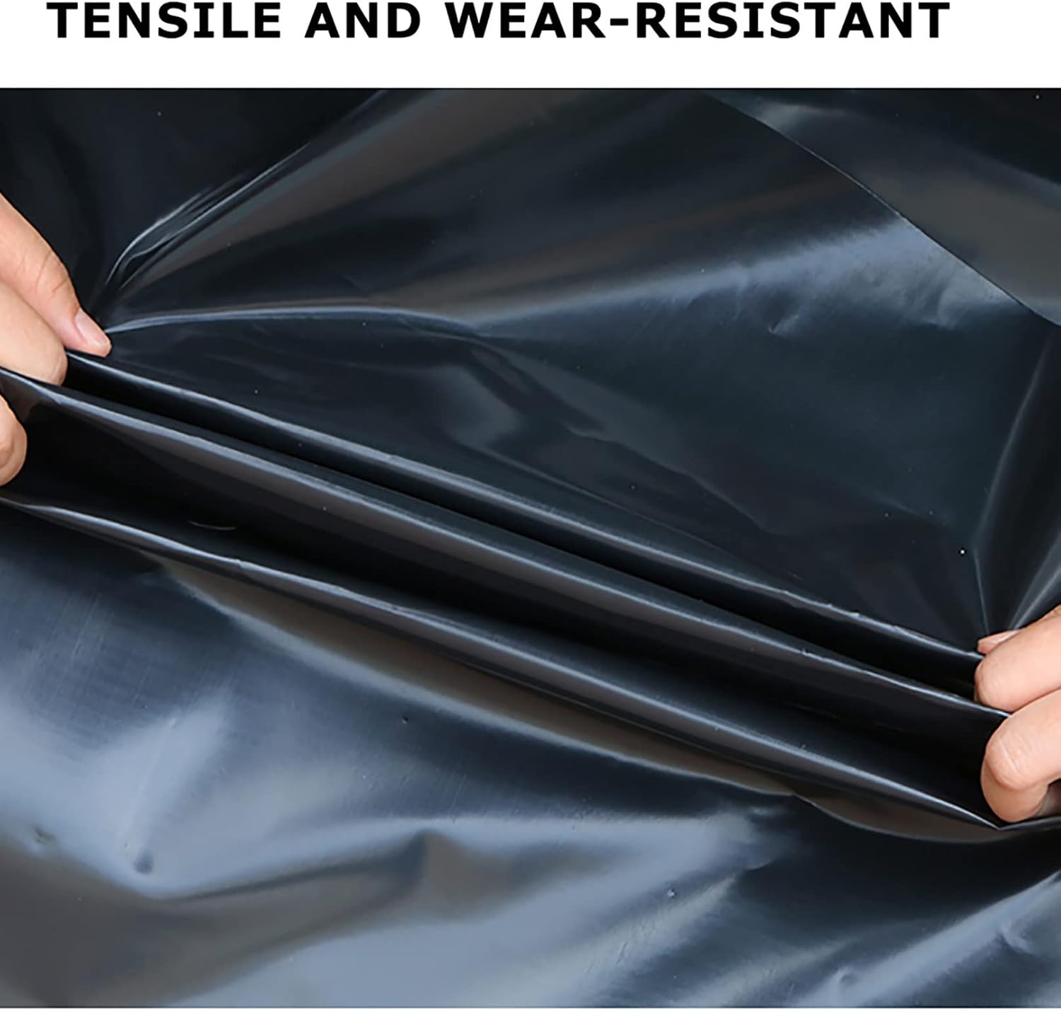 Pond Liner,0.3MM Pond Skins,Easy Cutting Underlayment Pond Liners,for Ponds Lakes Waterfall Streams Fountains Water Gardens Retention Basins (Size : 1x9m/39.4x354.3in) (6x10m/236.2x393.7in)