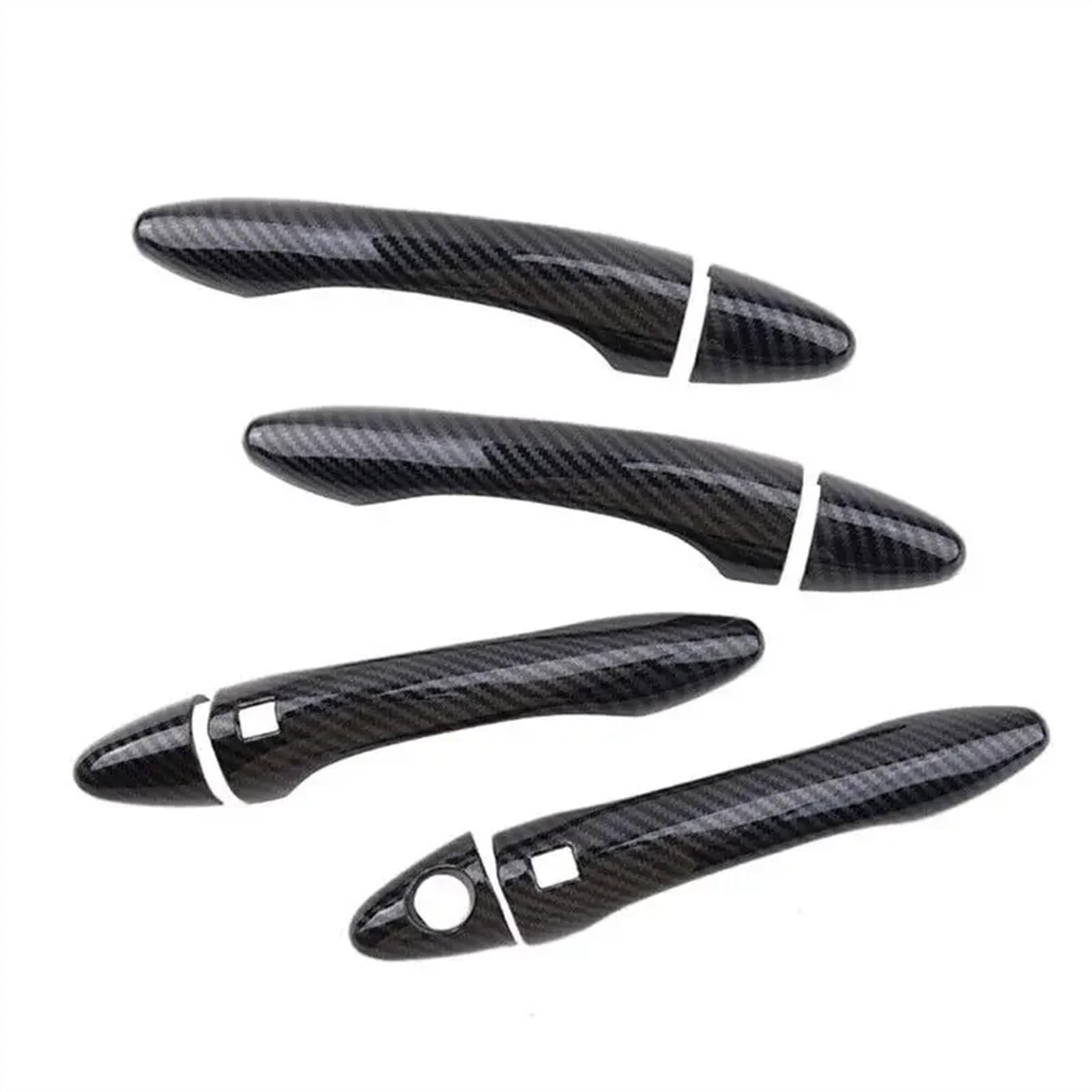 Lzbzhb Smart Type Carbon Car Exterior Outsidedoor Handle Car Exterior Door Handle Decoration For Kia For Optima For K5 2011 2012 2013 2014 2015(Smart Type Carbon)