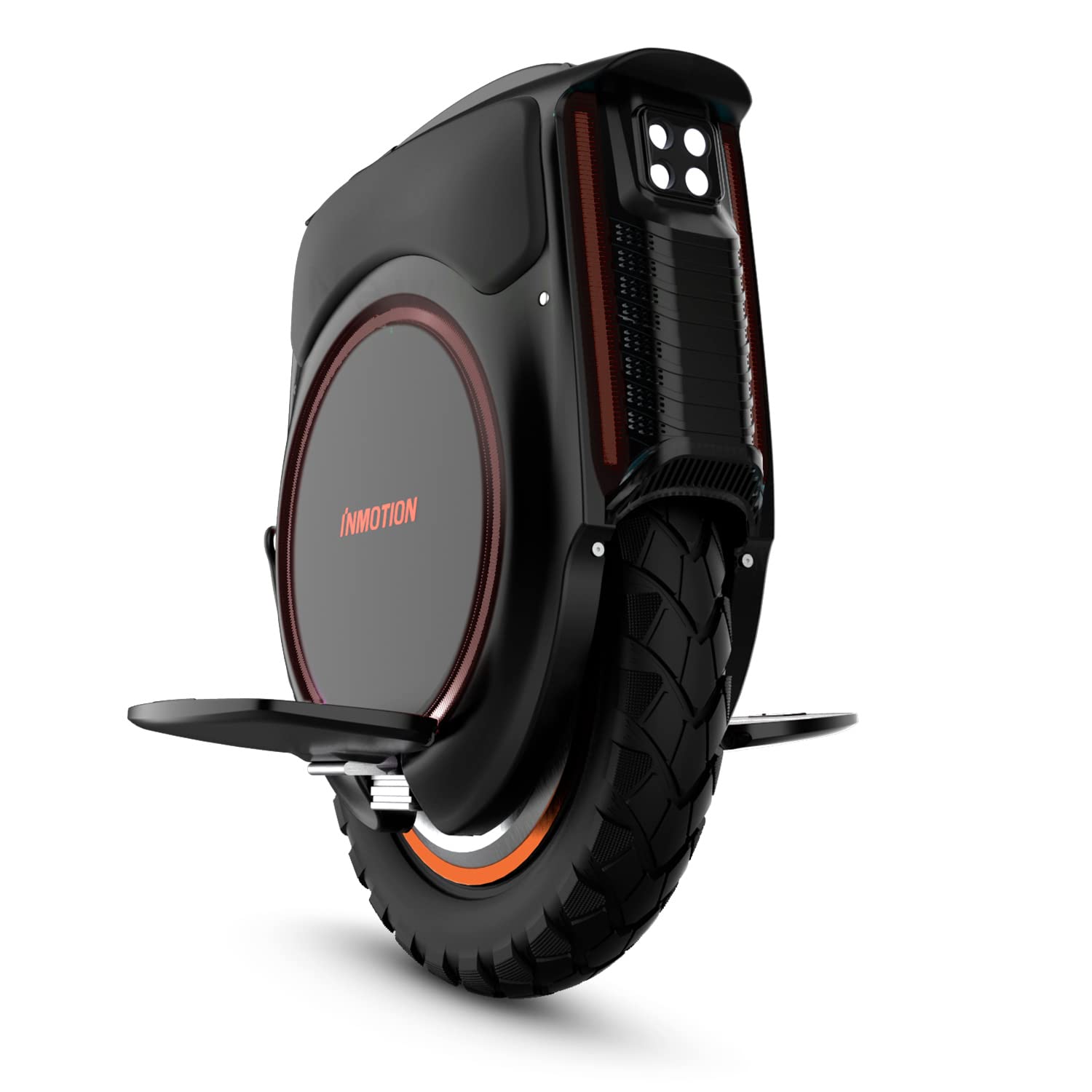 INMOTION Giroscopio Elettrico V12 HT, Adulto, Nero, Motore da 2800 W, Portata Fino a 150 km, Velocità limitata 25 km/h, Pneumatico gonfiabile da 16", Touch Screen, Altoparlanti