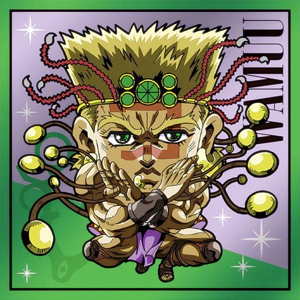 ジョジョの奇妙な冒険　ABC　決闘のワムウ Amazon.co.jp: 【JO12-18.ワムウ (N ノーマル) 】 にふぉるめーしょん