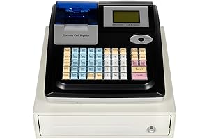 Freestanding 48 Keys Cash Management System, a Cash Register for Small Businesses