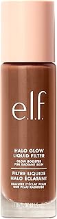 Halo Glow Liquid Filter, Complexion Booster For A Glowing, Soft-Focus Look, Infused With Hyaluronic Acid, Vegan & Cruelty-Free, 8 Rich