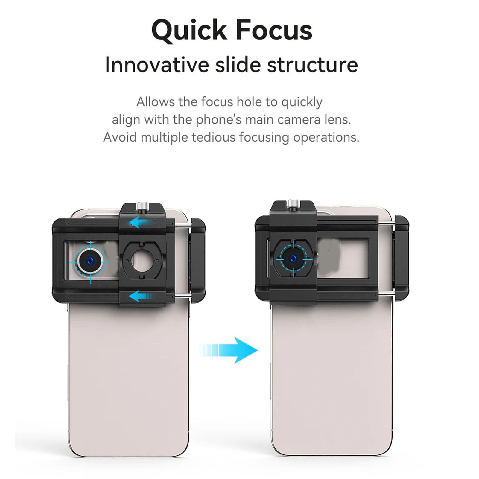 Lente de Microscopio para Teléfono, Micro Lente para Teléfono Nano Zoom para Android para Teléfono iOS con Filtro CPL Luz LED, Mini Microscopio Digital de Bolsillo, Accesorios