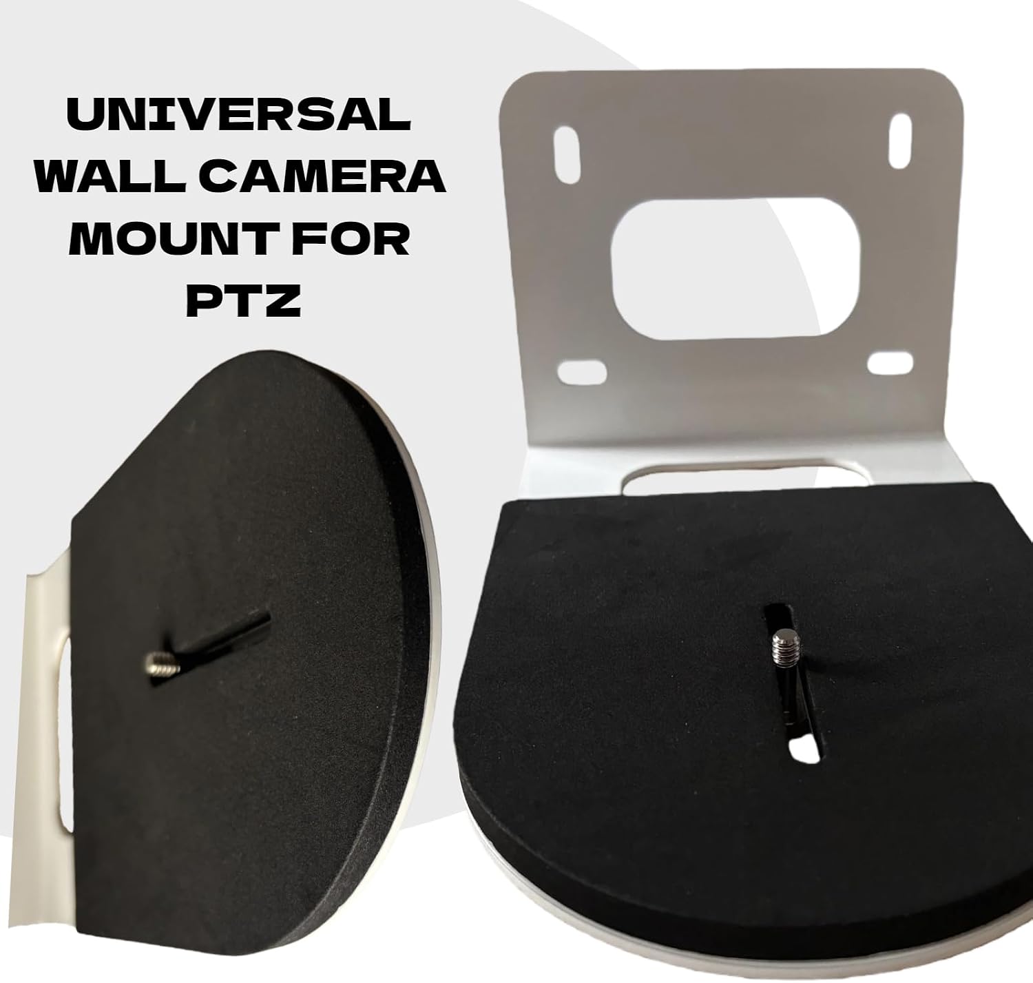 Upgraded PTZ Camera Wall Mount with Anti-Shake Foam Pad - Super Strong Metal Bracket, Compatible with AVIPAS, SMTAV, AVKANS & Most PTZ Cameras for Indoor Outdoor Use