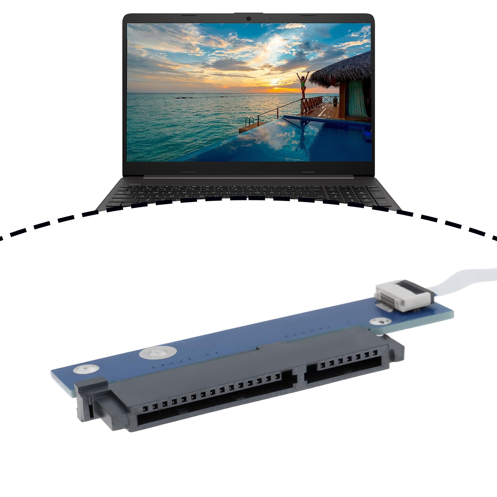 EMSea Laptops HDD Festplatten Kabel LS-H323P L52024-001 Compatibile con HP 250 255 G8 256 G8 250 G9 255 G9