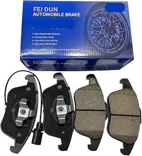 Feidun Ceramic Noise Free Brake Pads Compatible With E:NP1 E:NS1 Edix Element Elysion Fit Aria EV Shuttle CRV