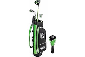 PGA Tour G1 Series Kids Green Golf Club Set: Your Little Golfer's Dream Starter Set