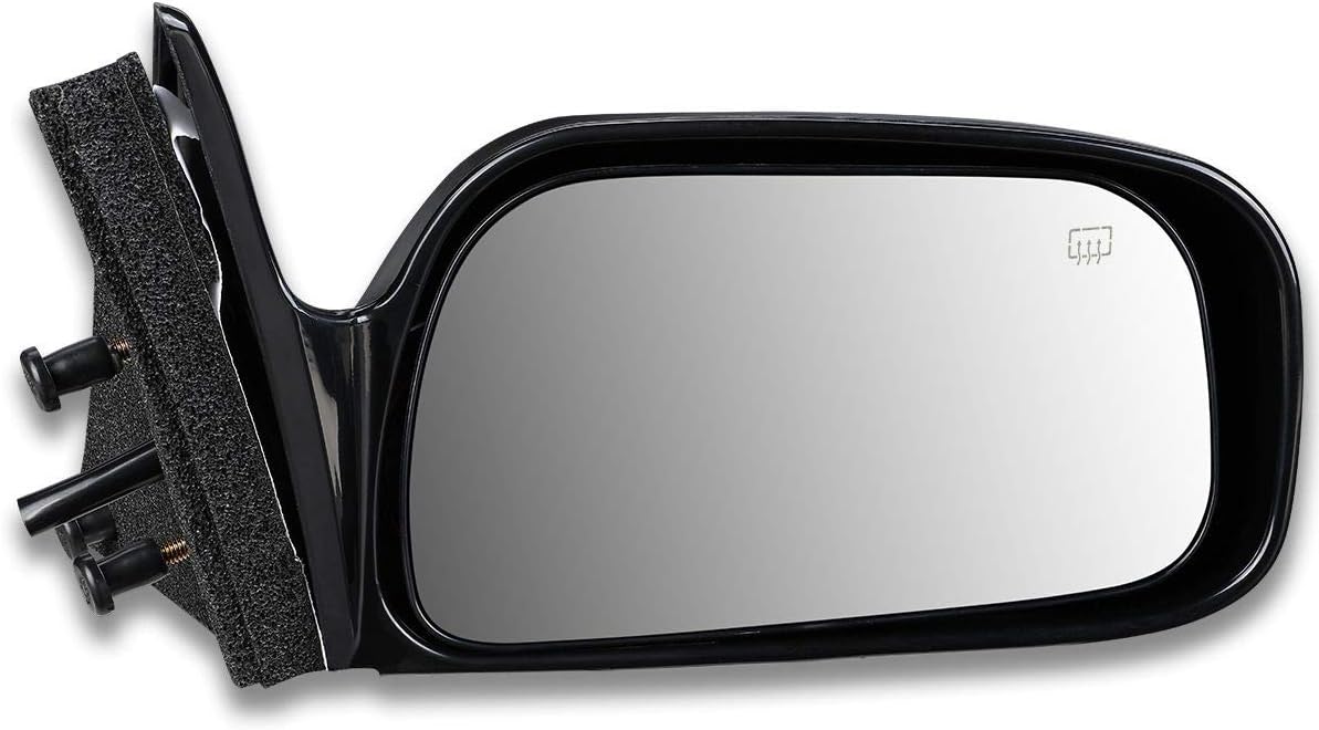 DNA Motoring OEM-MR-TO1321133 Factory Style Powered+Heated Right Side Door Mirror Compatible with 97-01 Toyota Camry