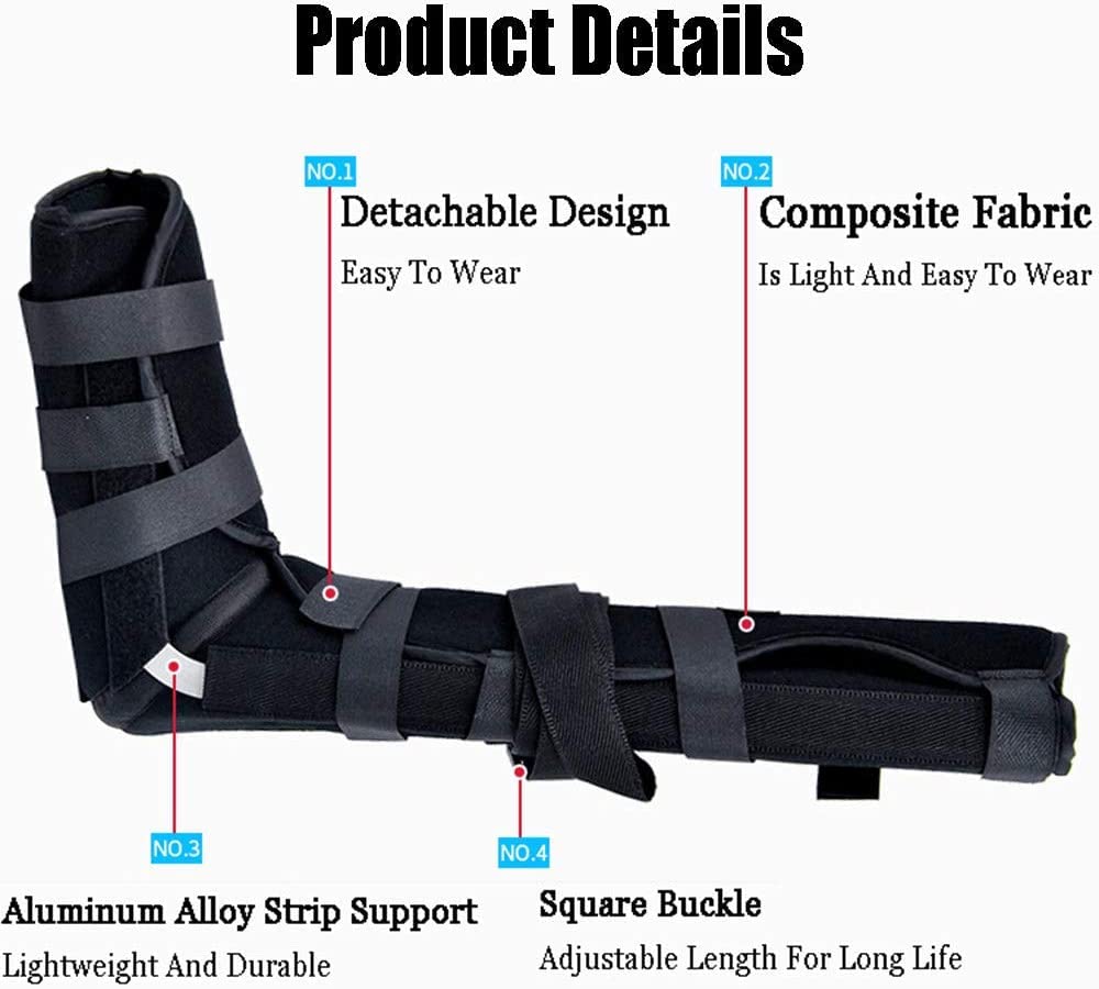 Férula para Muñeca Y Antebrazo, Férula Ajustable para Antebrazo, Férula Nocturna De Soporte Fijo Transpirable para Esguinces, Dislocación, Artritis, Tendinitis