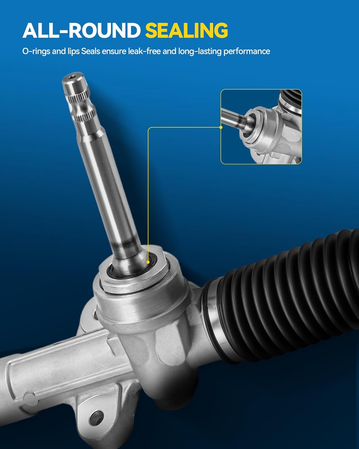 PHILTOP Electronic Steering Rack and Pinion Compatible with Hyundai Tucson 2010-2013 All Models, Kia Sportage 2011-2013 All Models, Rack and Pinion Replace 1G-2401