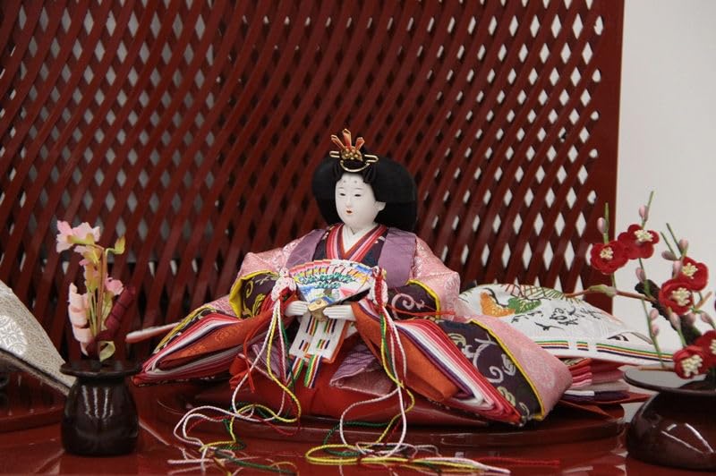 雛人形親王平飾り 大橋弌峰 京雛 十番 雲立涌 弌峰