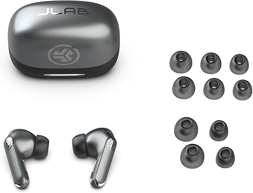 Miniatura 4 de JLab Epic Pods ANC True Auriculares inalámbricos Bluetooth y estuche de carga, color negro