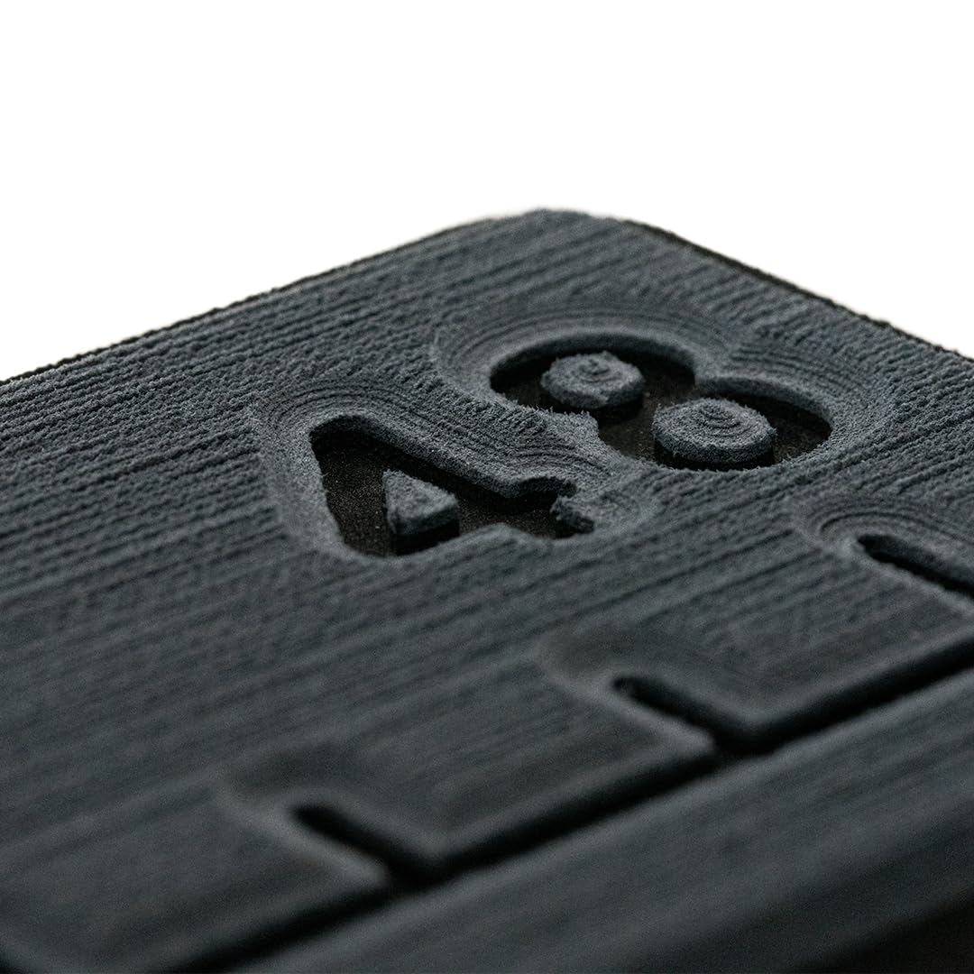SeaDek 48" Fish Ruler - 6mm Thickness - Brushed Texture - Fade-Resistant Routed Numbers - Easy Peel & Stick Installation - Non-Skid Surface for Accurate Measurements, Dark Gray/Black