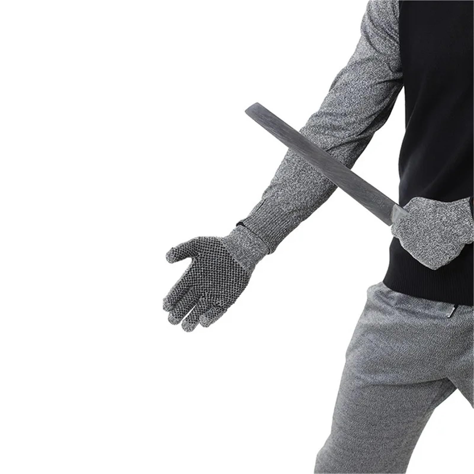 Ropa de Manga Larga for manipulación de Vidrio, protección anticorte de Grado 5, Mangas Protectoras antipuñaladas (Solo Mangas anticorte)(XX-Large)