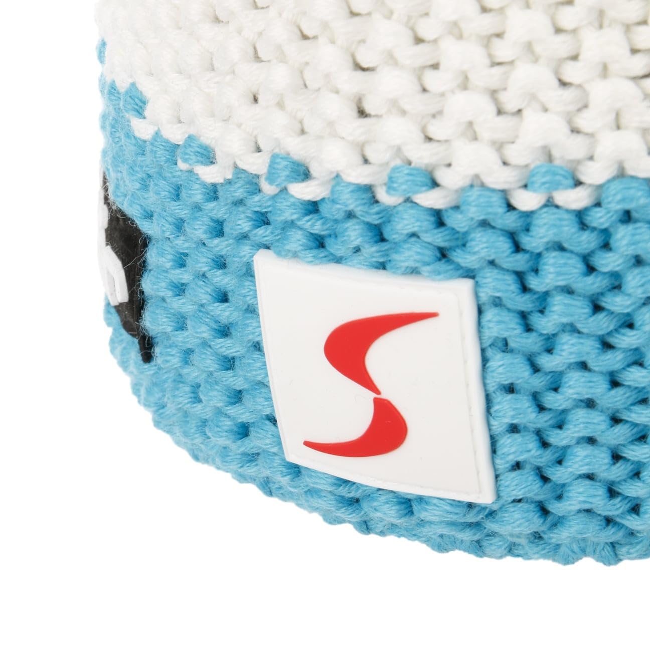 Eisbär Star Skipool Kids Beanie Strickmütze Kindermütze Skimütze Bommelmütze Kinder - Made in Austria mit Futter, Futter Winter Herbst-Winter
