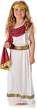 Girls Imperial Roman Empress Ancient Greek Goddess Fancy Dress Kids Book Day Costume